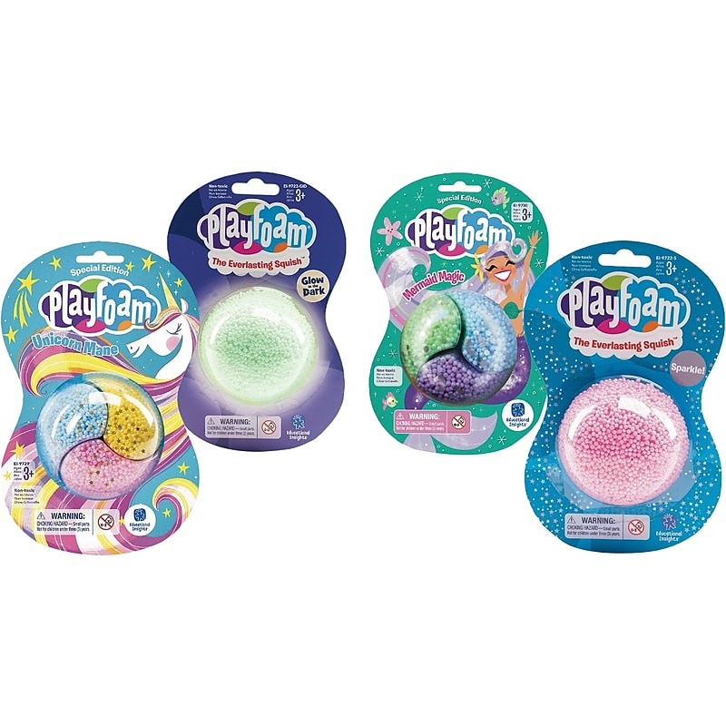 Educational Insights Playfoam Special Edition, Assorted Colors, 4/Pack (9680) image 1