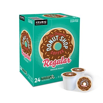 Donut Shop Coffee, Keurig K-Cup Pods, Medium Roast, 24/Box (DIE60052101)
