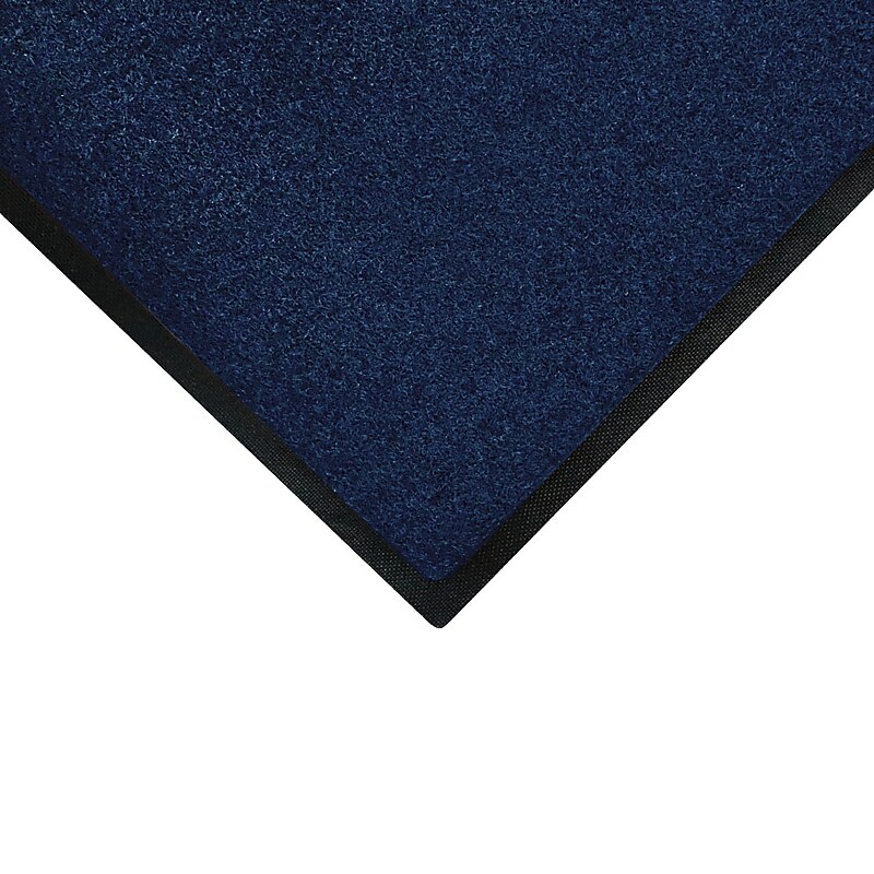 M + A Matting Brush Hog Commercial Wiper/Scraper Floor Mat, 5.75' x 7.92', Navy (395268100) image 1