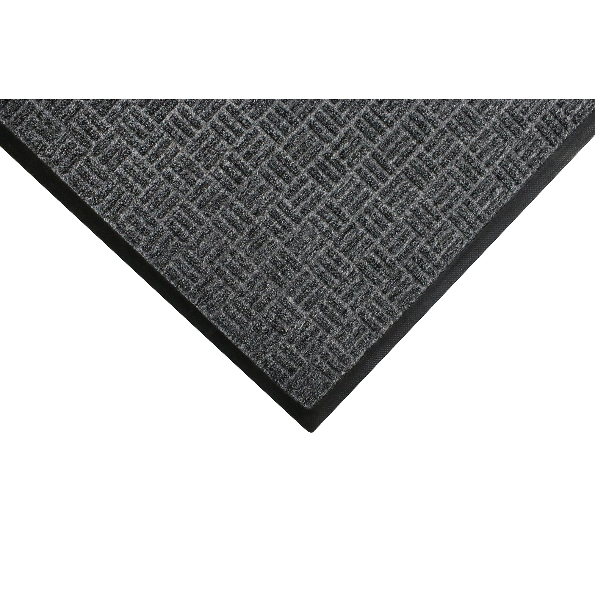 M+A Matting WaterHog Masterpiece Select Commercial Wiper/Scraper Entrance Floor Mat, Cleated, 3′ x 5′, Thunderstorm (2653535070) Sansujyuku sansujyuku.com