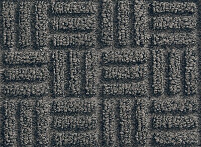 M+A Matting WaterHog Masterpiece Select Commercial Wiper/Scraper Entrance Floor Mat, Cleated, 4′ x 6′, Pewter (2653346070) Sansujyuku sansujyuku.com