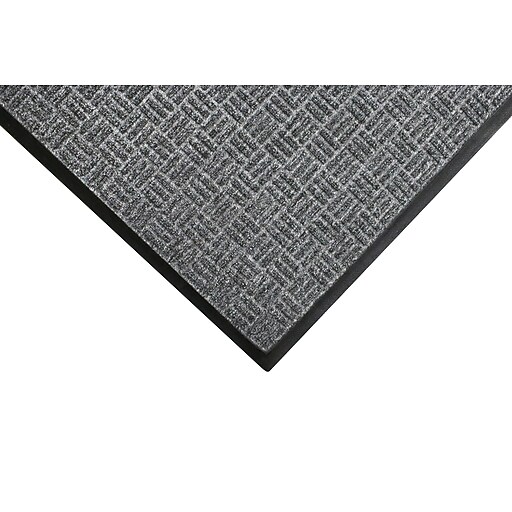 M+A Matting WaterHog Masterpiece Select Entrance Mat, 59" x 35", Pewter
