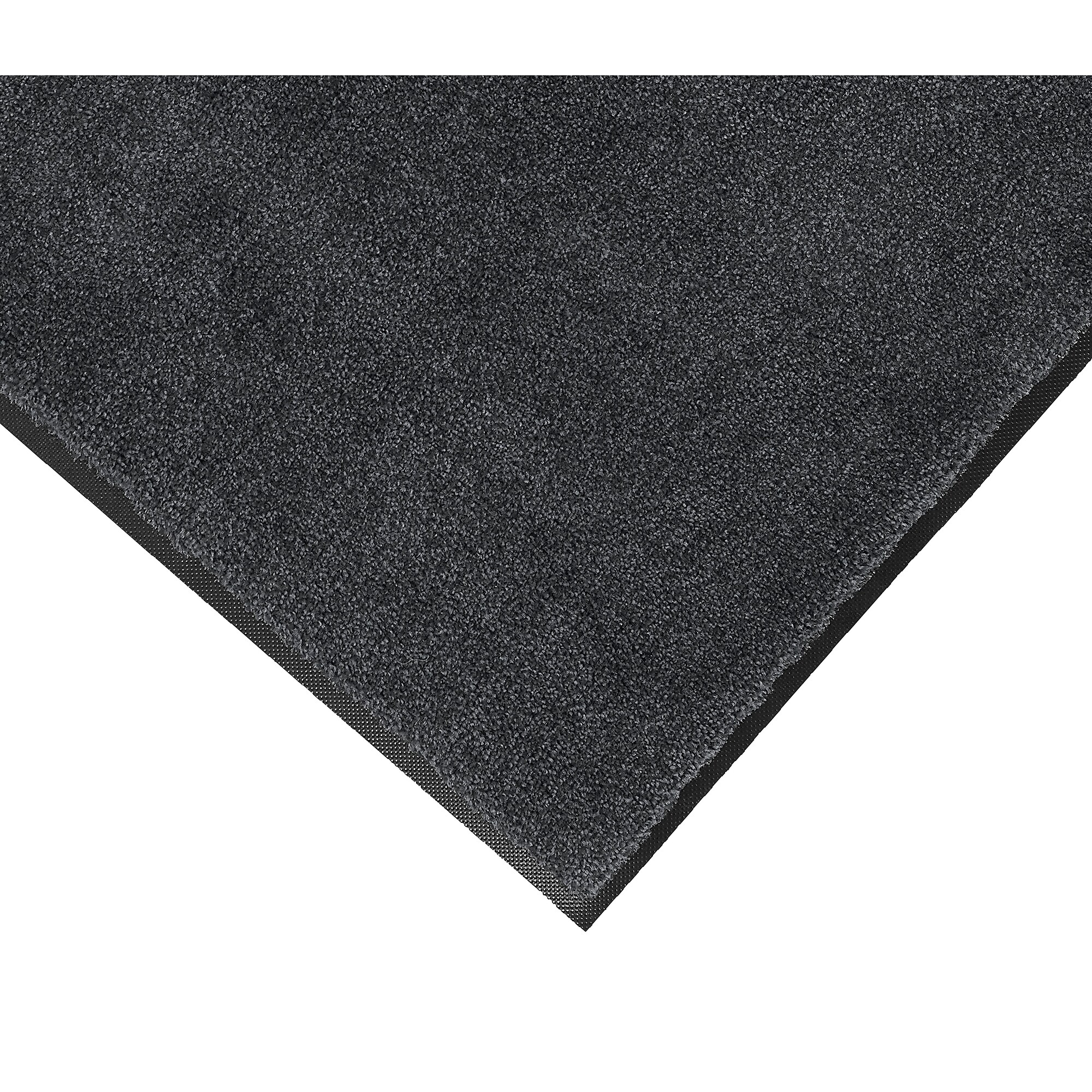 M + A Matting Classic Plush Commercial Wiper Entrance Floor Mat, Smooth, 4′ x 6′ Midnight Grey (1806746190) Sansujyuku sansujyuku.com