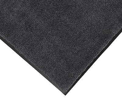 M + A Matting Classic Plush Commercial Wiper Entrance Floor Mat, Smooth, 4′ x 6′ Midnight Grey (1806746190) Sansujyuku sansujyuku.com