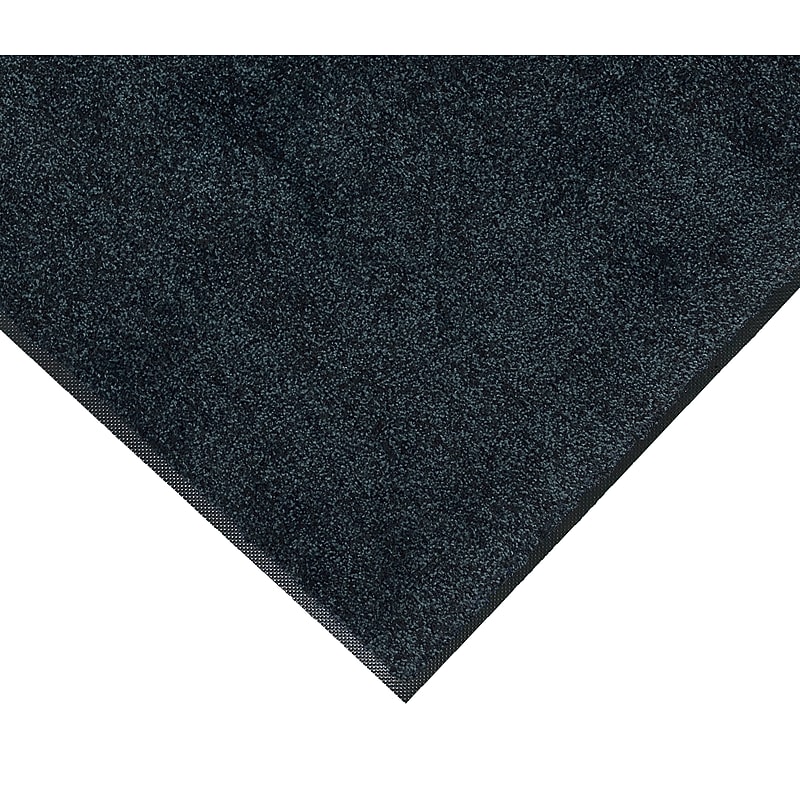 M + A Matting Classic Plush Commercial Wiper Entrance Floor Mat, Smooth, 6' x 4', Slate Grey (1806546190) image 1