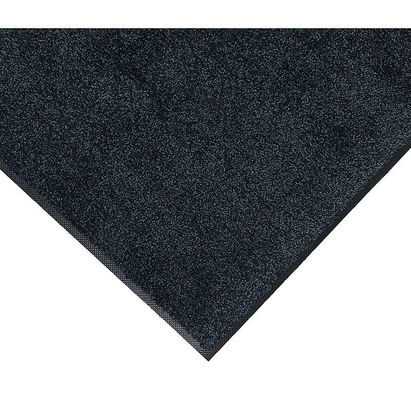 M + A Matting Classic Plush Commercial Wiper Entrance Floor Mat, 5.75' x 3.75', Slate Grey (1806546590) image 1