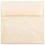 JAM Paper 5.5 x 5.5 Square Translucent Vellum Invitation Envelopes, Spring Ochre Ivory, 50/Pack (1591909I)~#|#~sp122682056_sc7