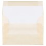 JAM Paper 4Bar A1 Translucent Vellum Invitation Envelopes, 3.625 x 5.125, Spring Ochre Ivory, 25/Pack (1591612)~#|#~sp122682083_sc7