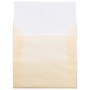 JAM Paper 5.5 x 5.5 Square Translucent Vellum Invitation Envelopes, Spring Ochre Ivory, 50/Pack (1591909I)~#|#~sp122682085_sc7