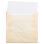 JAM Paper 8.5 x 8.5 Square Translucent Vellum Invitation Envelopes, Spring Ochre Ivory, 25/Pack (PACV530)~#|#~sp122682089_sc7