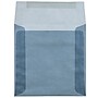 JAM PAPER Square Translucent Vellum Envelopes, 6.5" x 6.5", Surf Blue, 25/Pack (1591933)~#|#~sp122682116_sc7