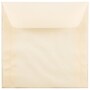 JAM Paper 8.5 x 8.5 Square Translucent Vellum Invitation Envelopes, Spring Ochre Ivory, 25/Pack (PACV530)~#|#~sp122682119_sc7