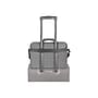 Solo New York Re:new Polyester Briefcase,  Laptop Compatible, Heathered Gray (UBN127-10)~#|#~sp122684242_sc7