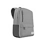 Solo New York Re:cover Laptop Backpack, Heathered Gray Polyester (UBN761-10)~#|#~sp122684251_sc7
