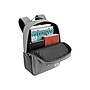 Solo New York Re:cover Laptop Backpack, Heathered Gray Polyester (UBN761-10)~#|#~sp122684256_sc7