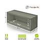 Way Basics 7" Eco Stackable CD Storage Rack, Gray (WB-CD-GY)~#|#~sp122684316_sc7