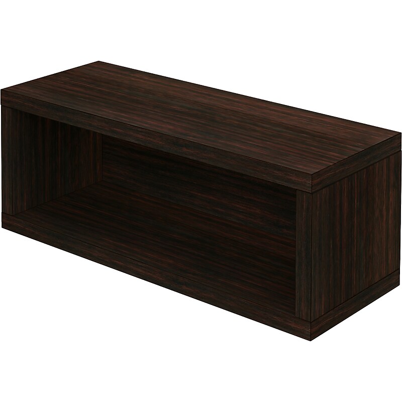 Way Basics 7" Eco Stackable CD Storage Rack, Espresso (WB-CD-EO) image 1