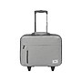 Solo New York Re:Start 15.6" Polyester Rolling Laptop Bag, Heathered Gray (UBN915-10)~#|#~sp122684530_sc7