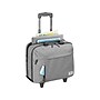Solo New York Re:Start 15.6" Polyester Rolling Laptop Bag, Heathered Gray (UBN915-10)~#|#~sp122684534_sc7