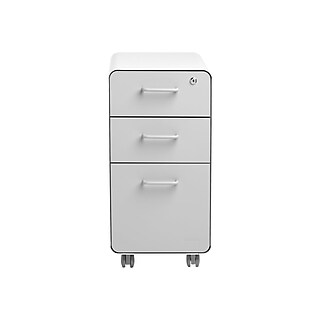 Bush Business Furniture Studio C 3-Drawer Mobile Vertical File