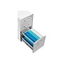 Poppin The Sort-It-Out 3-Drawer Mobile Vertical File Cabinet, Letter/Legal Size, Lockable, White/Light Gray (104743)~#|#~sp122684590_sc7