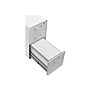 Poppin The Sort-It-Out 3-Drawer Mobile Vertical File Cabinet, Letter/Legal Size, Lockable, White/Light Gray (104743)~#|#~sp122684591_sc7