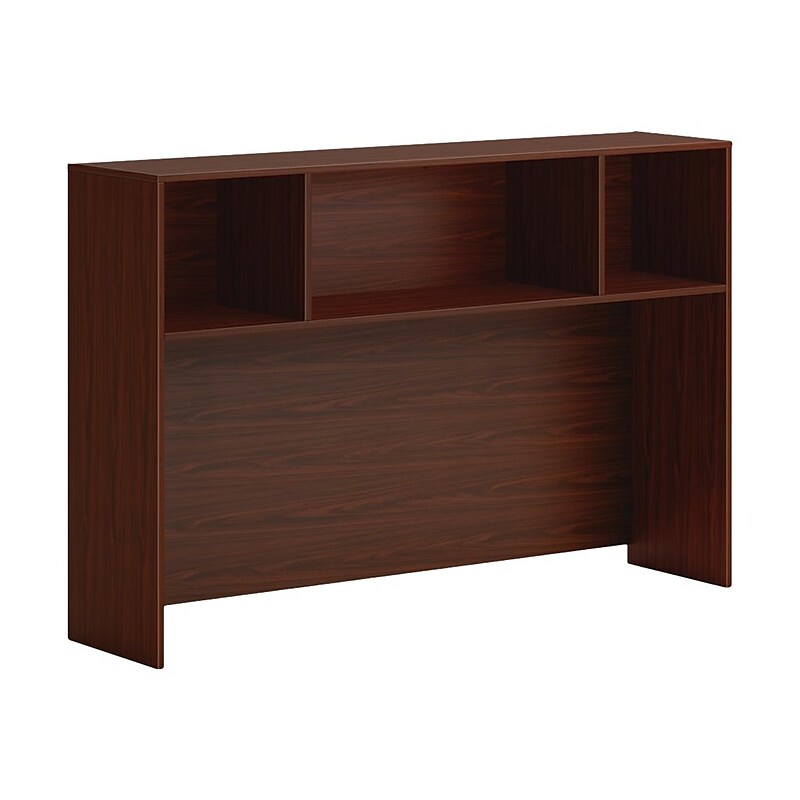 HON Mod 60"W Desktop Hutch, Traditional Mahogany (HONLDH60LT1) image 1