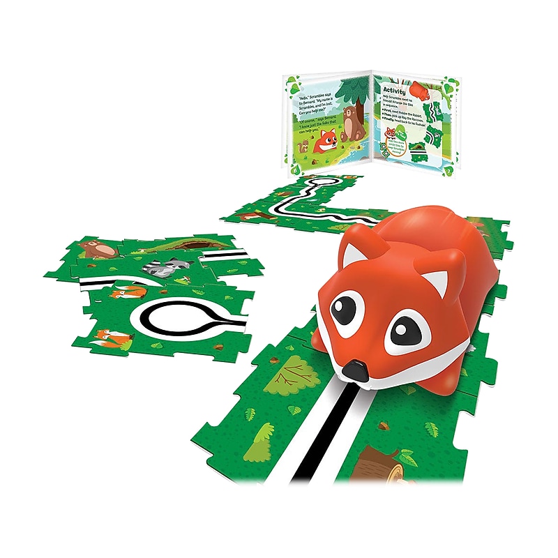Learning Resources Coding Critters Go-Pets Scrambles the Fox, Orange/Green (LER 3097) image 1