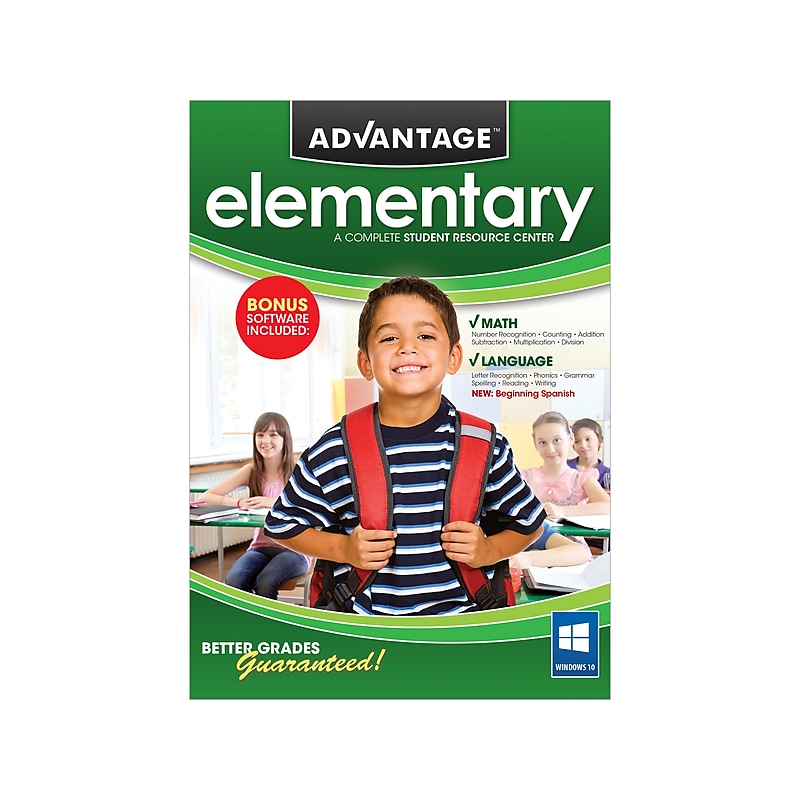 Advantage Elementary for 1 User, Windows, DVD (26135) image 1