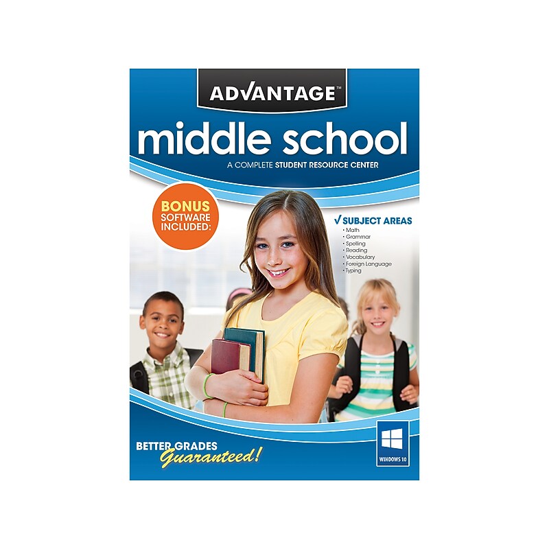 Advantage Middle School for 1 User, Windows, DVD (26145) image 1