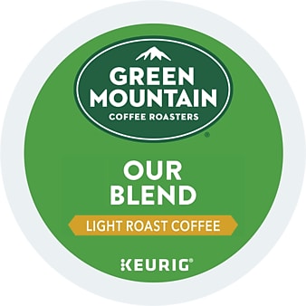 Green Mountain Our Blend Coffee, Keurig® K-Cup® Pods, Light Roast, 24/Box (6570)