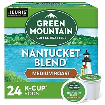 Green Mountain Nantucket Blend Coffee, Keurig® K-Cup® Pods, Medium Roast, 24/Box (6663)