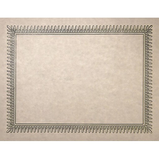 Shop Staples for LUX Certificates Blank 500/Pack, Natural (CERTIFBLA