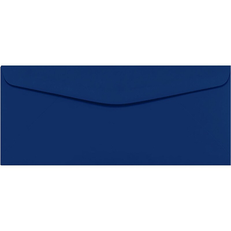 LUX #9 Regular Envelopes (3 7/8 x 8 7/8) 50/Pack, Navy (LUX-4855-103-50) image 1