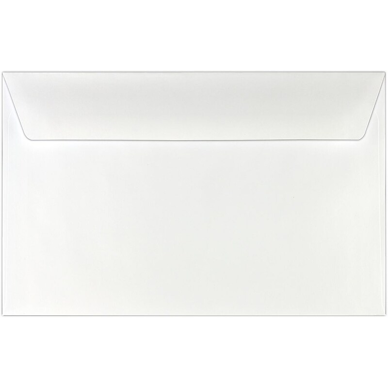 LUX A10 Envelope - 24lb. White, Machine Insertable 50/Pack, 24lb. White (A10-24WMI-50) image 1