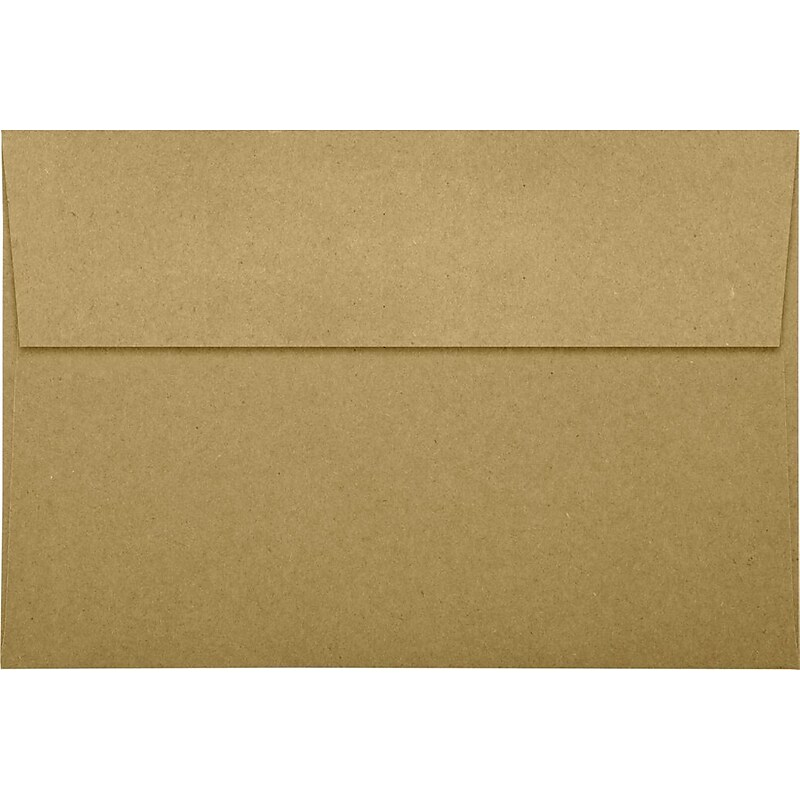 LUX A8 Invitation Envelopes (5 1/2 x 8 1/8) 250/Pack, Grocery Bag (LUX-4885-GB-250) image 1
