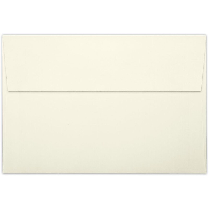 LUX A8 Invitation Envelopes (5 1/2 x 8 1/8) 50/Pack, Natural Linen (LUX-4885-NLI-50) image 1