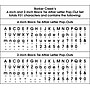 Barker Creek Black Tie Affair  2" & 4" Letters and Numbers, Black, 931/Pack (BCP3504)~#|#~sp122760310_sc7