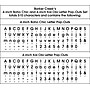Barker Creek Bohemian & Kai Ola  4" Letters and Numbers, Multicolored, 510/Pack (BC3859)~#|#~sp122760324_sc7