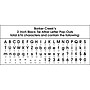 Barker Creek Black Tie Affair  2" Letters and Numbers, Black, 676/Pack (LL1905)~#|#~sp122760433_sc7