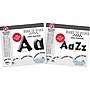 Barker Creek Black Tie Affair  2" & 4" Letters and Numbers, Black, 931/Pack (BCP3504)~#|#~sp122760436_sc7