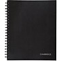 Cambridge 1-Subject Professional Notebook, 8.5" x 11", Wide Ruled, 96 Sheets, Black (06100)~#|#~sp122760992_sc7