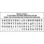 Barker Creek Black Tie Affair  2" Letters and Numbers, Black, 1352/Pack (BC3654)~#|#~sp122761862_sc7