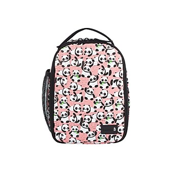 Bond Street Cooler Backpack, Animal Print, Pink/Black/White (COO5095BS-PINK)
