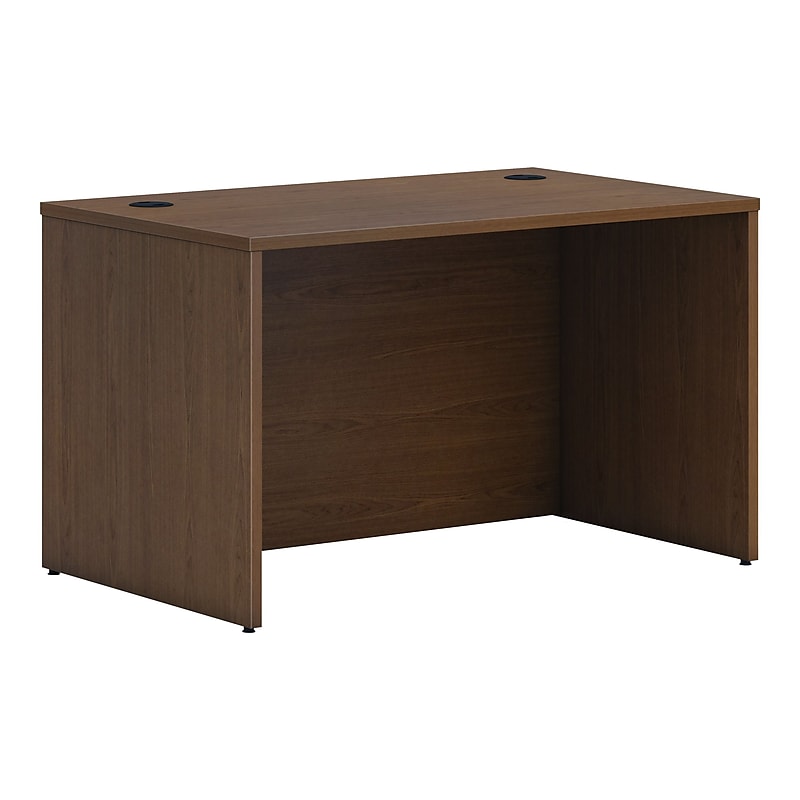 HON Mod 48" Desk Shell, Sepia Walnut (HLPLDS4830.LSE1) image 1