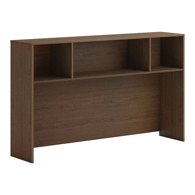 HON Mod 66"W Desktop Hutch, Sepia Walnut (HONLDH66LE1) image 1