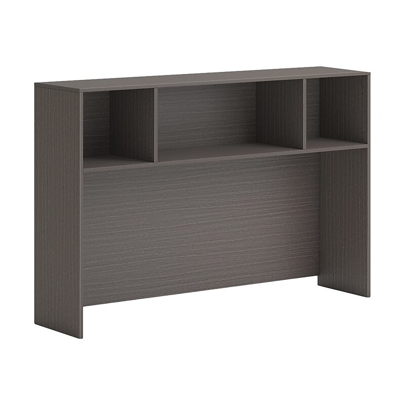 HON Mod 60"W Desktop Hutch, Slate Teak (HONLDH60LS1) image 1