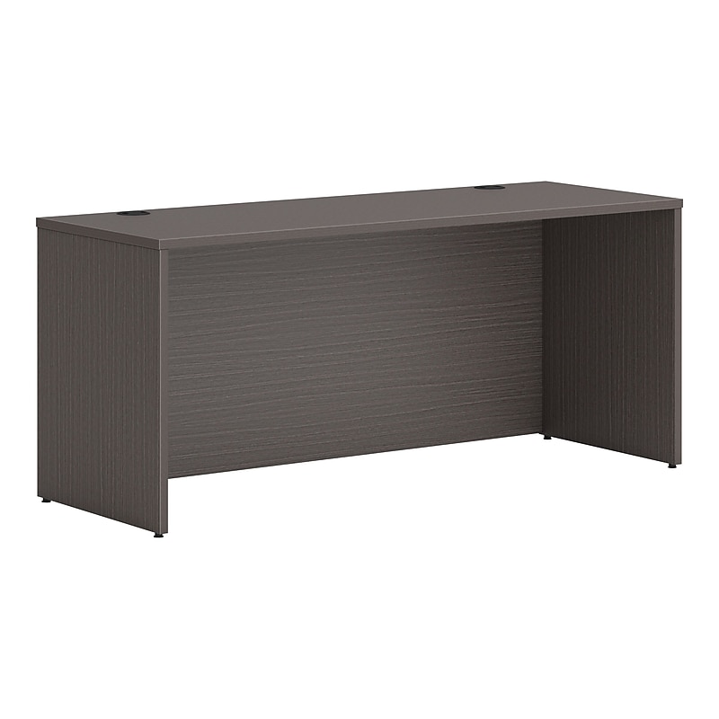 HON Mod 66"W Credenza Shell, Slate Teak (HLPLCS6624.LSL1) image 1