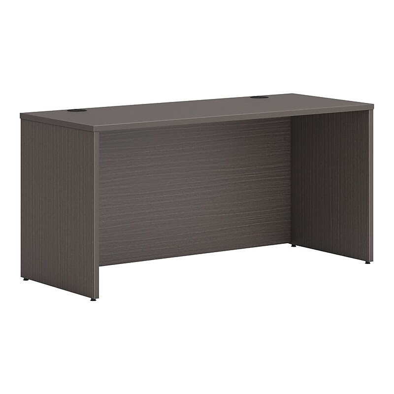 HON Mod 60" Credenza Shell, Slate Teak (HLPLCS6024.LSL1) image 1