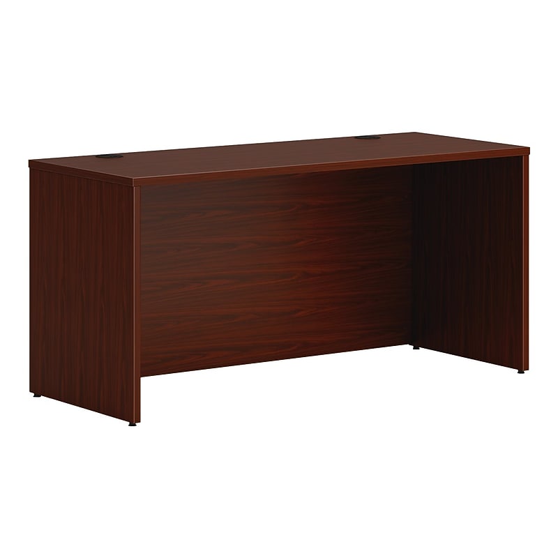 HON Mod 60" Credenza Shell, Traditional Mahogany (HLPLCS6024.LTM1) image 1